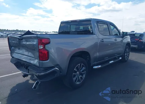 2025 Chevrolet Silverado 1500 4Wd Standard Bed Lt из США, поврежденный, VIN 1GCUKDED5SZ114881